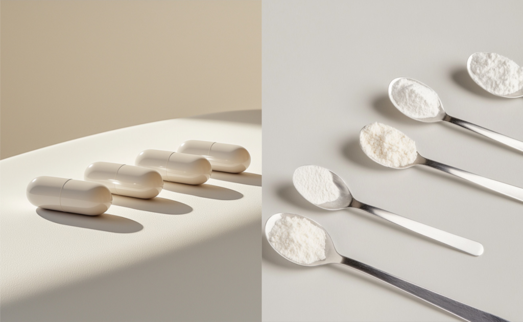 NMN Capsules vs Powder Convenience
